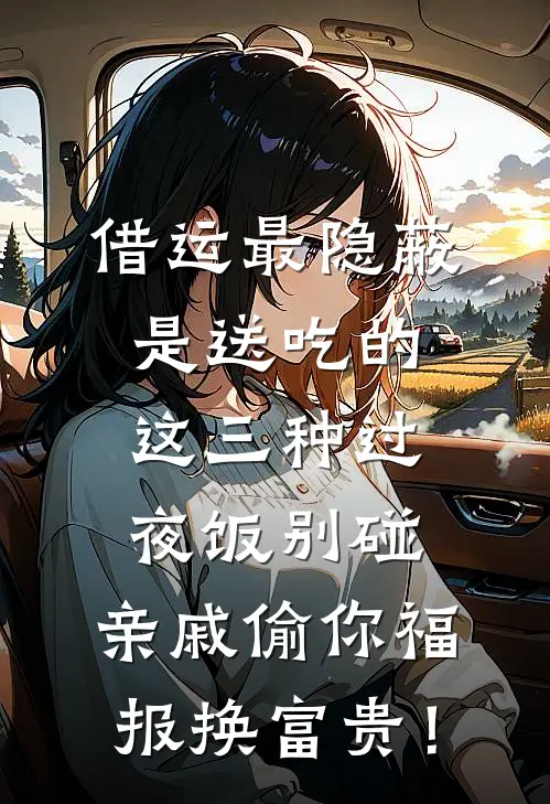借运最隐蔽是送吃的，这三种过夜饭别碰，亲戚偷你福报换富贵！